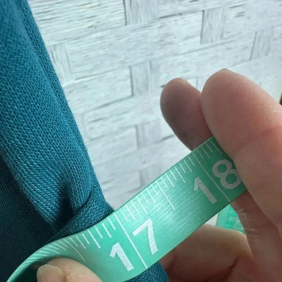 ASOS Fitted Sleeveless Split Back Peplum Belted Teal Blue sheath Dress - Picture 10 of 11